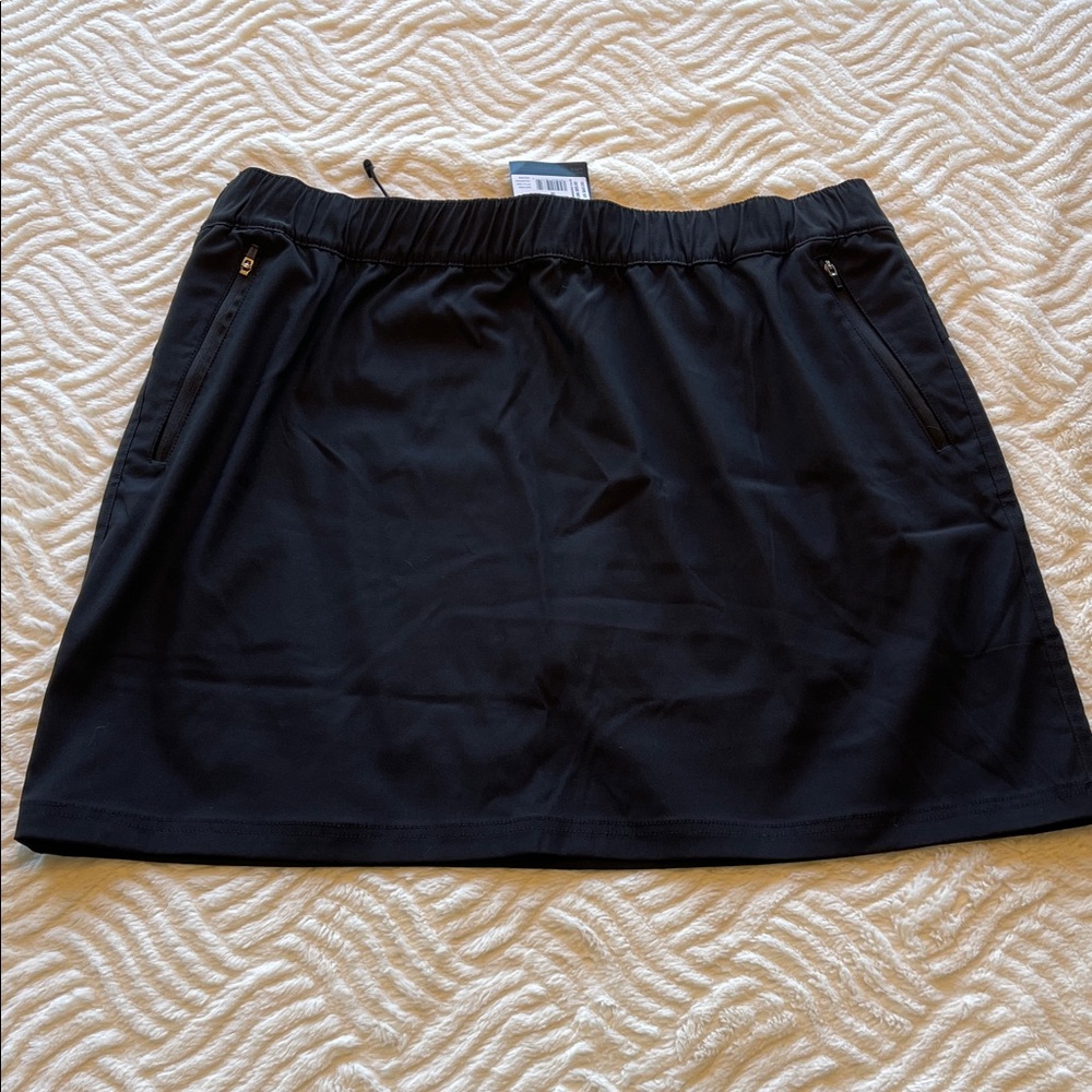 Eddie Bauer Black A-Line Skirt